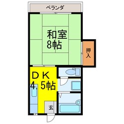 ダイワハイツ下辺見の物件間取画像